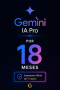 Google AI Pro - Gemini (18 meses)